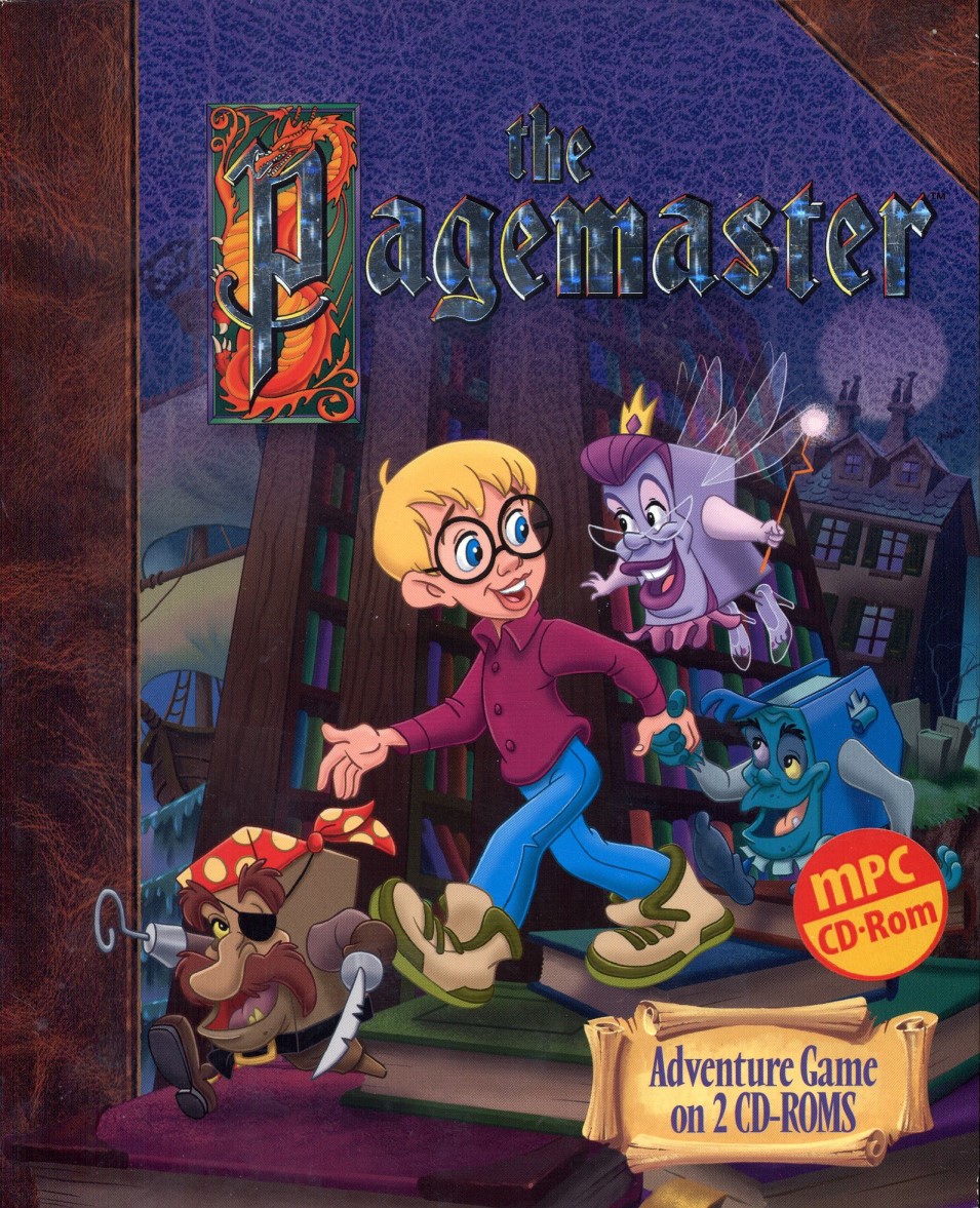 The Pagemaster box art