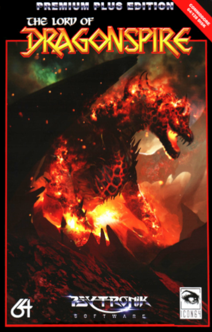 Lord of Dragonspire, The box art