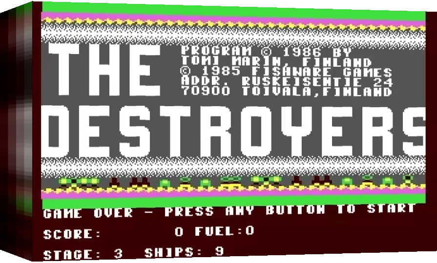 The Destroyers — box-3D (WOR)