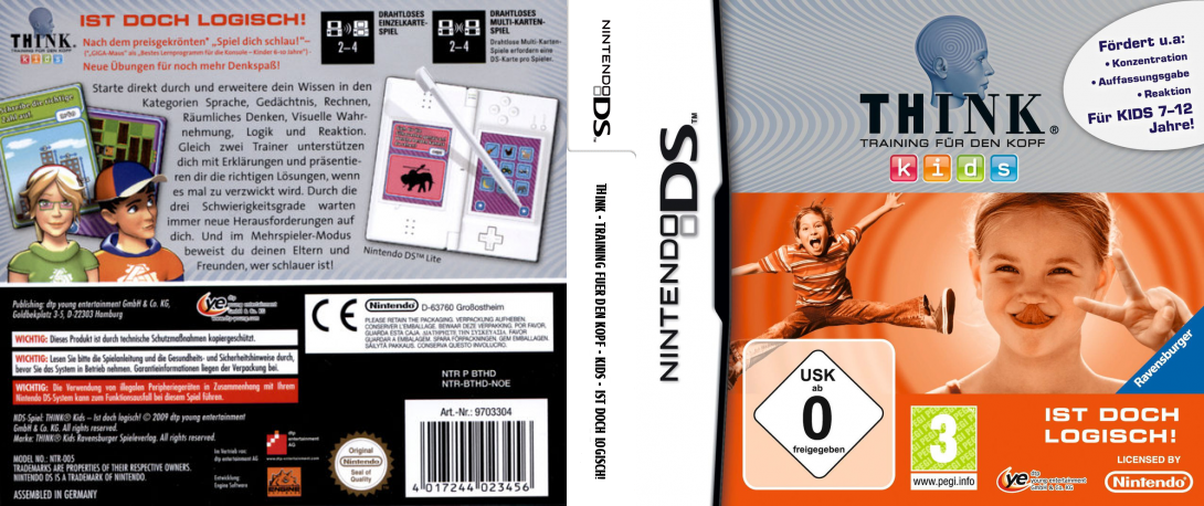Think - Training fuer den Kopf - Kids - Ist Doch Logisch! — box-texture (DE)