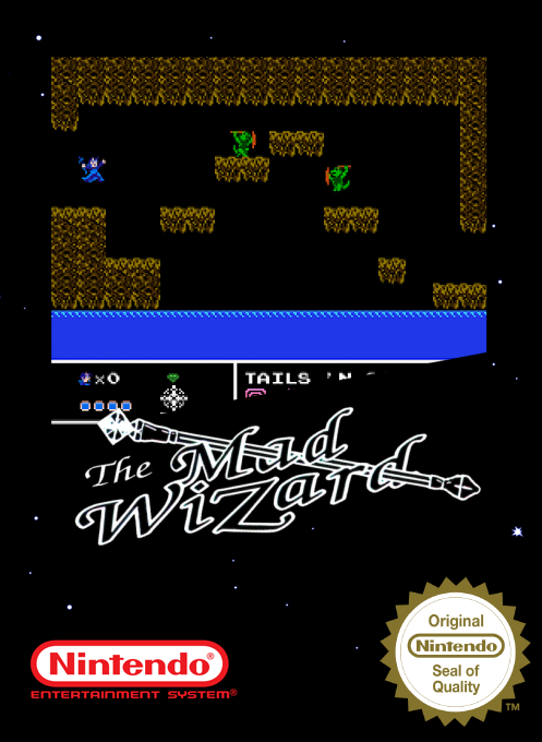 Mad Wizard, The - A Candelabra Chronicle — box-2D (SS)