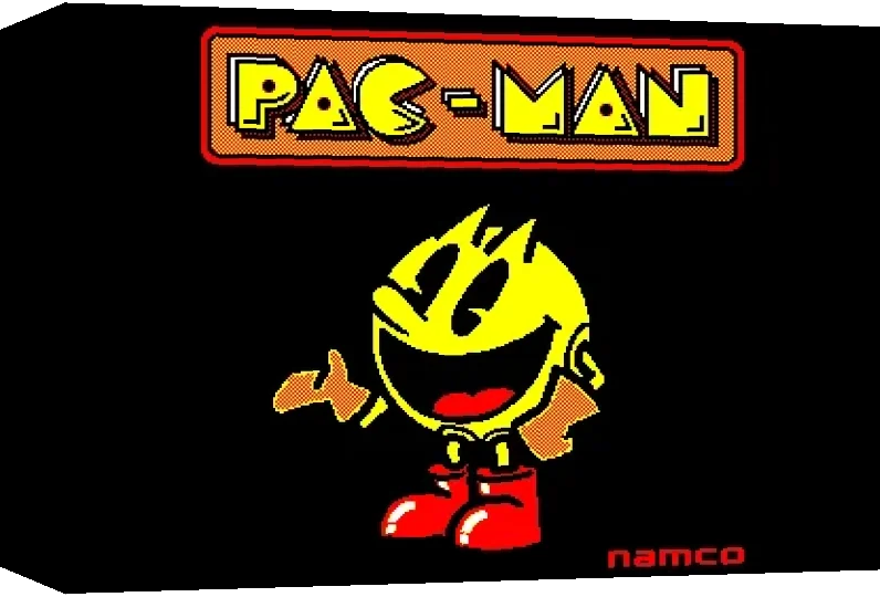 Pac-Man Arcade Emulator — box-3D (WOR)