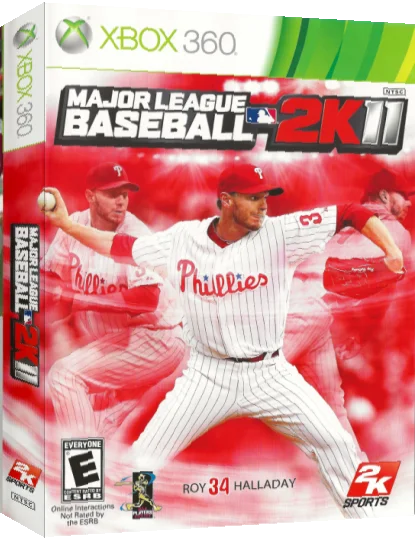 Major League Baseball 2K11 — box-3D (US)