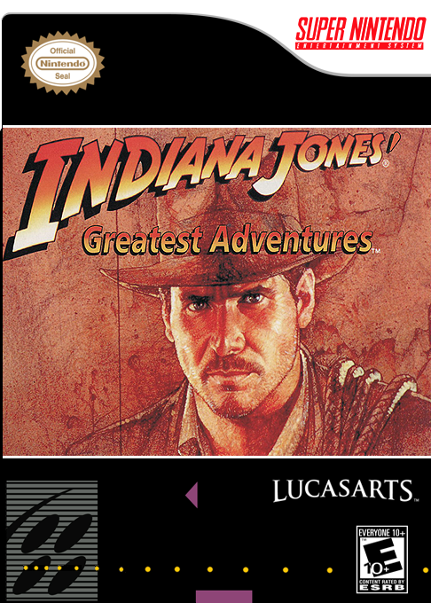 Indiana Jones' Greatest Adventures box art