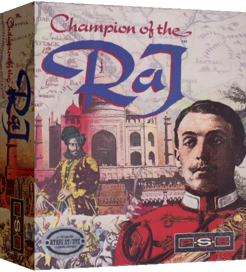 Champion of the Raj — box-3D (EU)