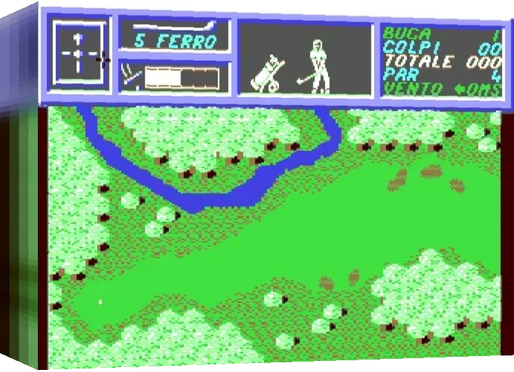 Torneo Open di Golf — box-3D (WOR)