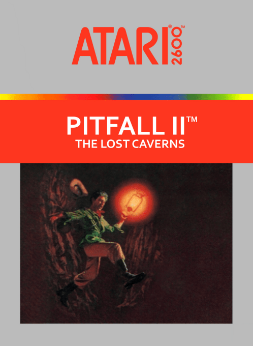 Pitfall 2 - Lost Caverns — box-2D (CUS)