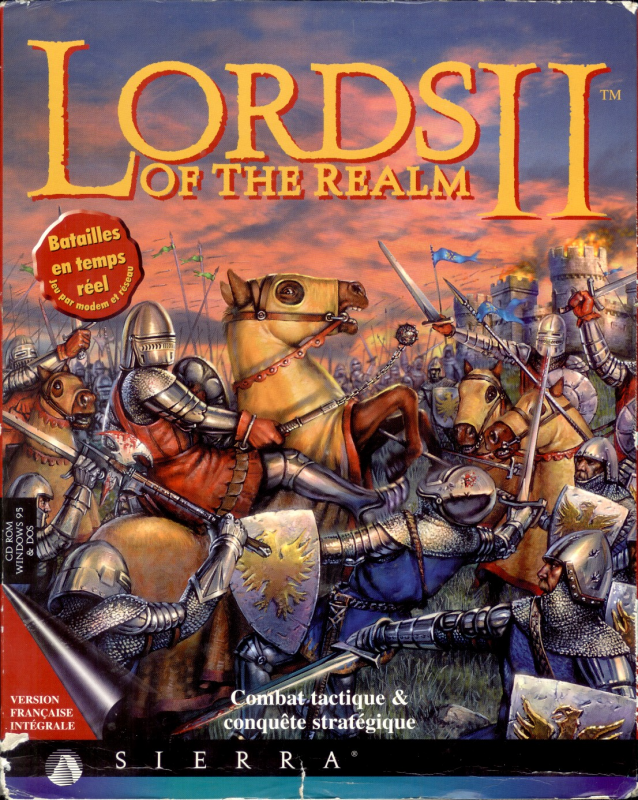 Lords of the Realm II — box-2D (FR)