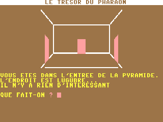 Le Trésor du Pharaon — ss (FR)