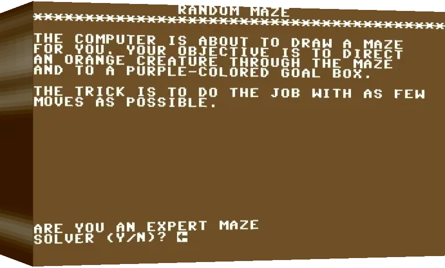 Random Maze — box-3D (WOR)