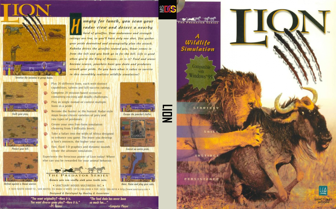 Lion — box-texture (US)