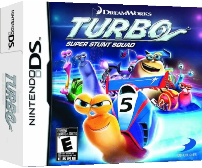 Turbo - Super Stunt Squad — box-3D (US)