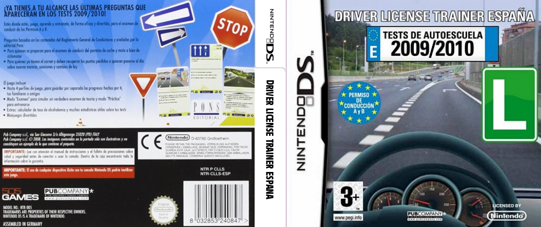 Driver License Trainer Italia — box-texture (SP)