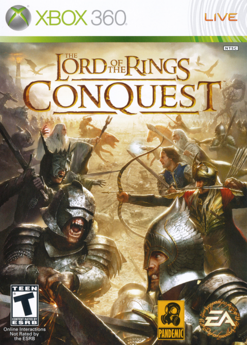Lord of the Rings, The - Conquest box art
