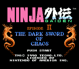 Ninja Gaiden 2 — sstitle (WOR)