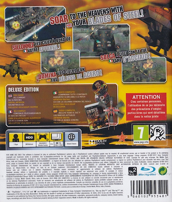 Under Defeat HD - Deluxe Edition — box-2D-back (EU)
