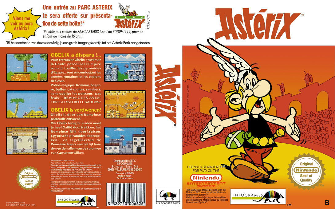 Asterix — box-texture (EU)