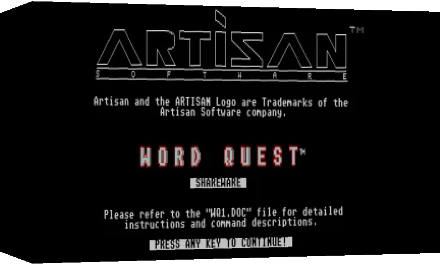Word Quest — box-3D (WOR)