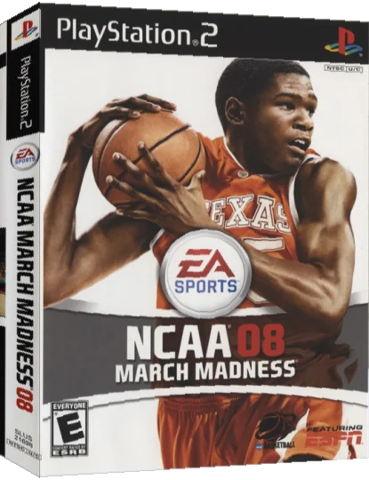 NCAA March Madness 08 — box-3D (US)