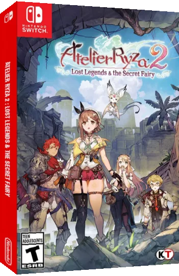 Atelier Ryza 2 - Lost Legends and the Secret Fairy — box-3D (US)