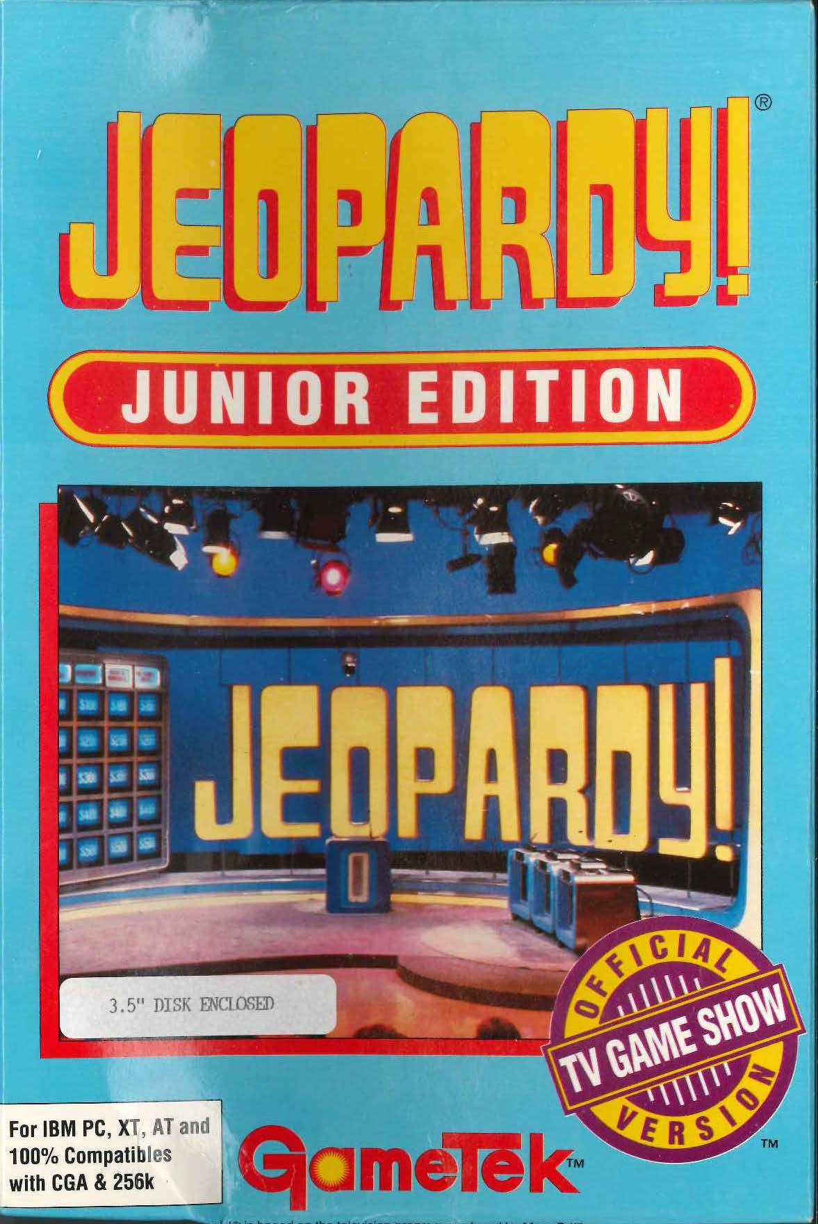 Jeopardy! Junior Edition box art