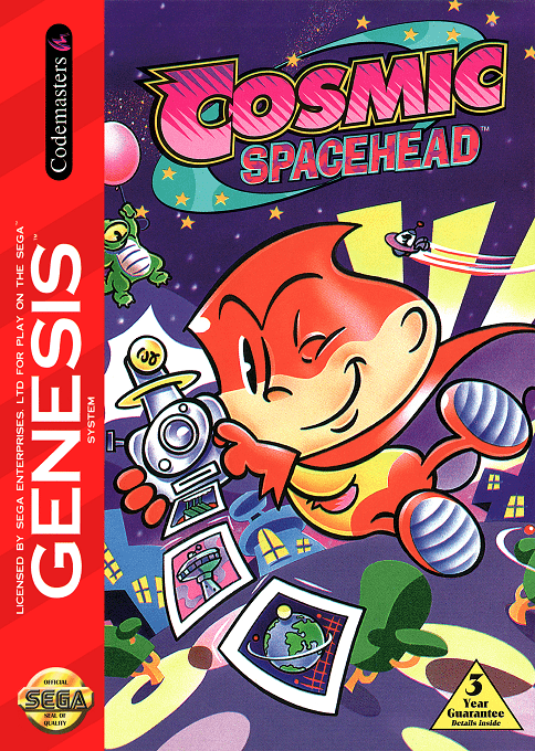 Cosmic Spacehead box art