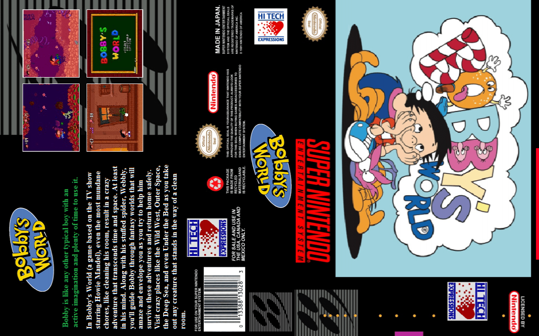 Bobby's World — box-texture (US)