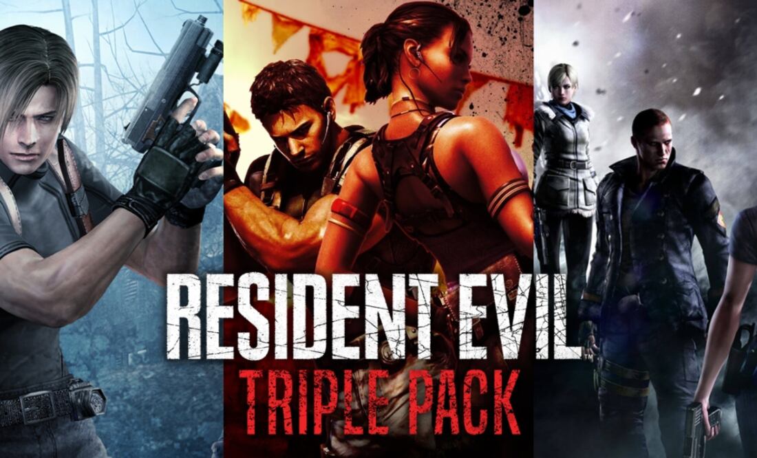 Resident Evil Triple Pack — sstitle (WOR)