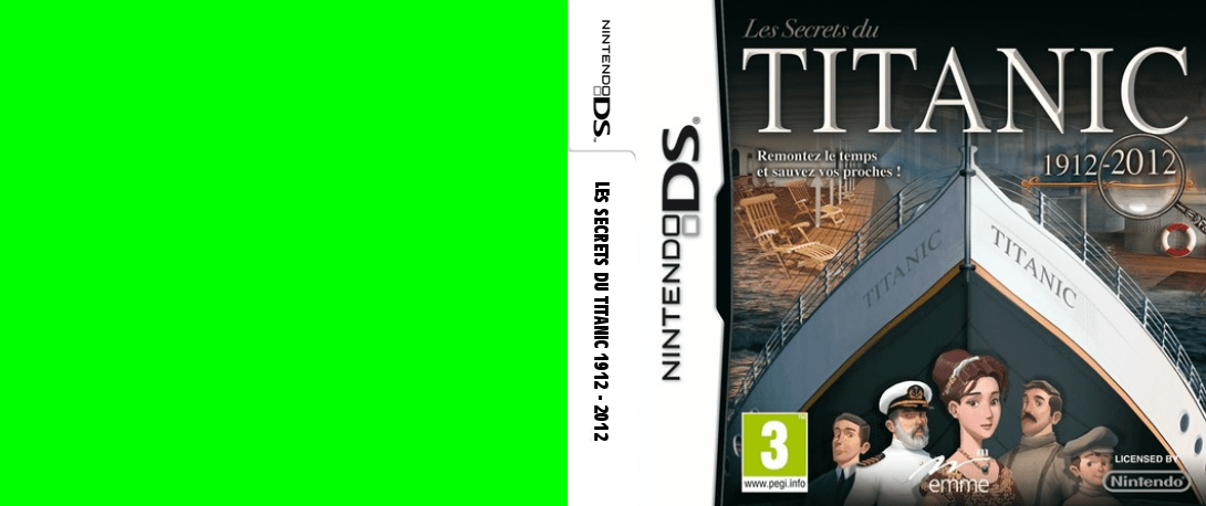 Secrets of the Titanic 1912-2012 — box-texture (EU)