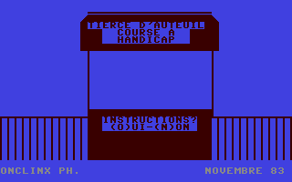 Tiercé d'Auteuil : Course à Handicap — sstitle (FR)