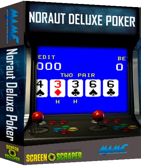 Noraut Deluxe Poker — box-3D (SS)