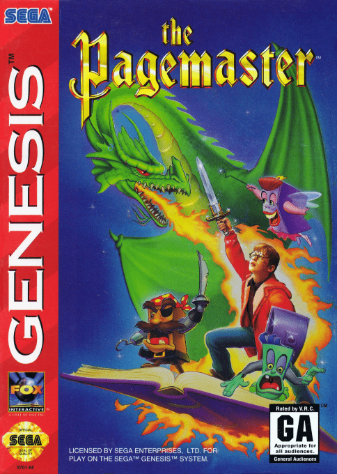 Pagemaster The box art