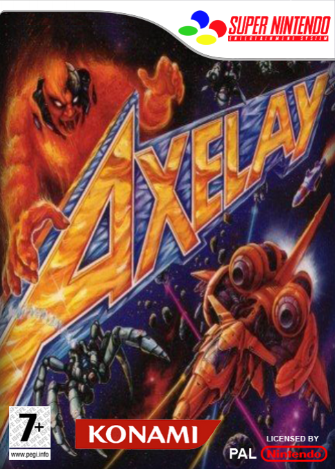 Axelay — box-2D (FR)