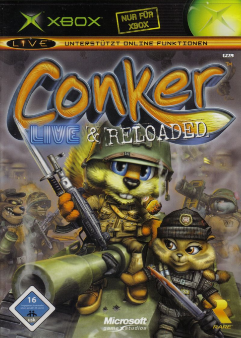 Conker - Live & Reloaded — box-2D (DE)