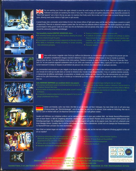 Alien Incident — box-2D-back (EU)