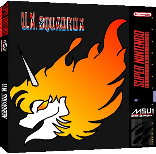U.N. Squadron — box-3D (US)