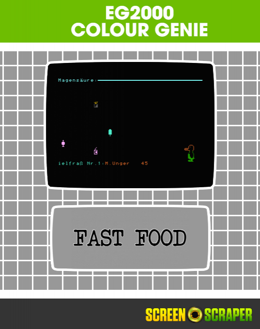 Fast Food box art