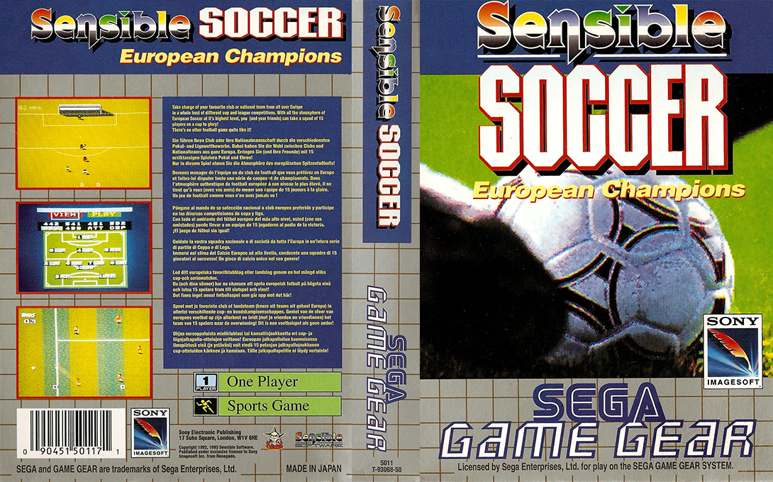 Sensible Soccer - European Champions — box-texture (EU)