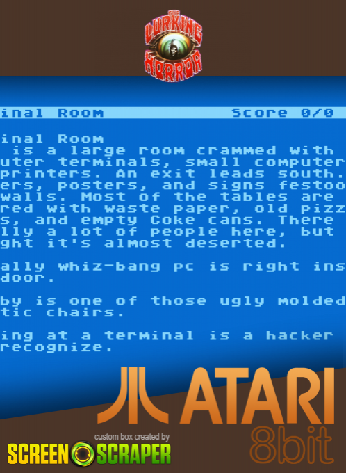 Lurking Horror, The — box-2D (SS)