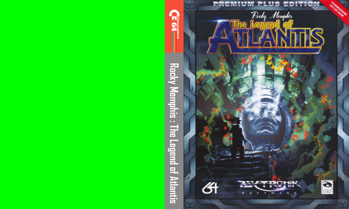 Rocky Memphis : The Legend of Atlantis — box-texture (WOR)