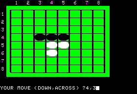 High Resolution Othello — ss (WOR)