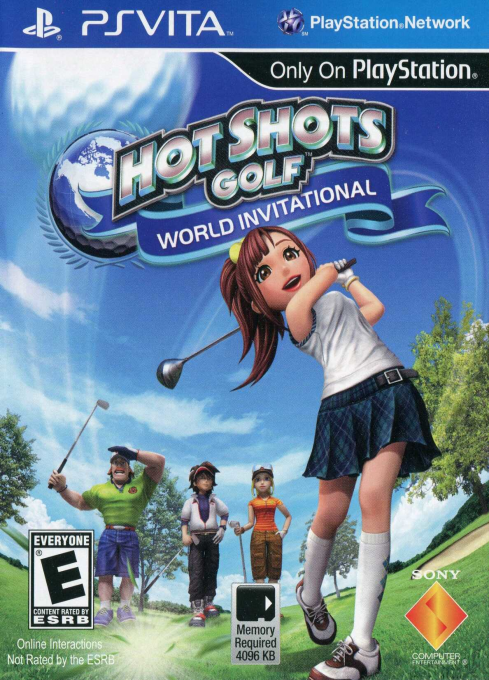 Hot Shots Golf - World Invitational box art