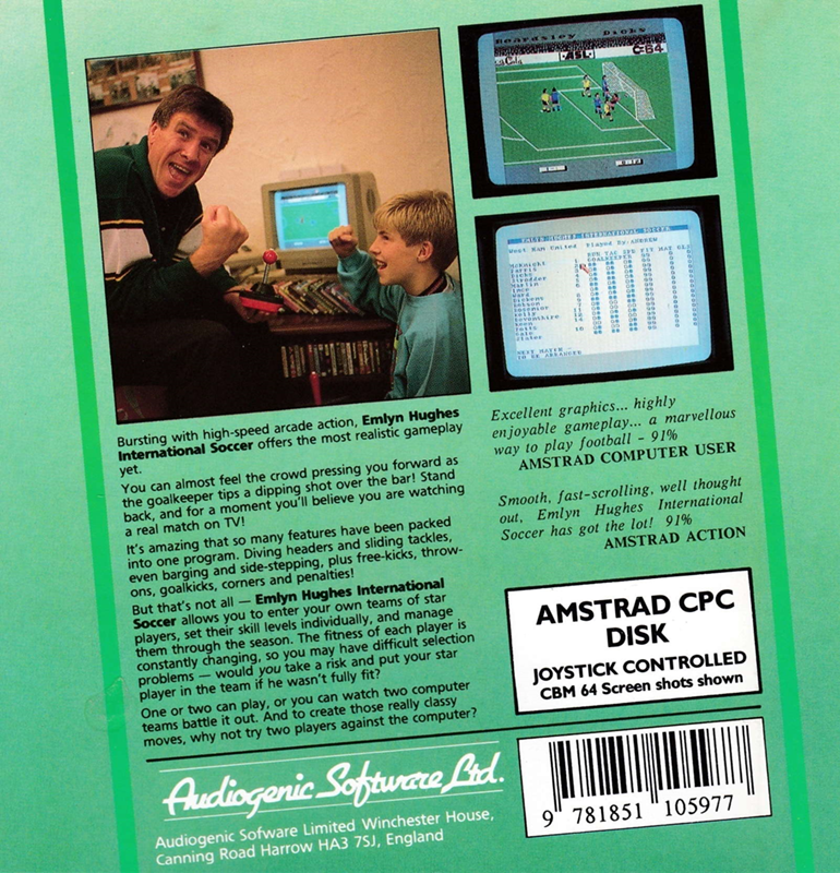 Emlyn Hughes International Soccer — box-2D-back (EU)