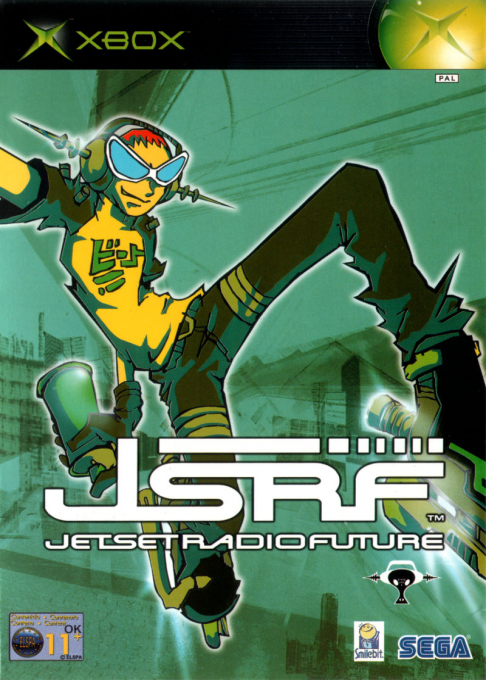 JSRF - Jet Set Radio Future — box-2D (UK)