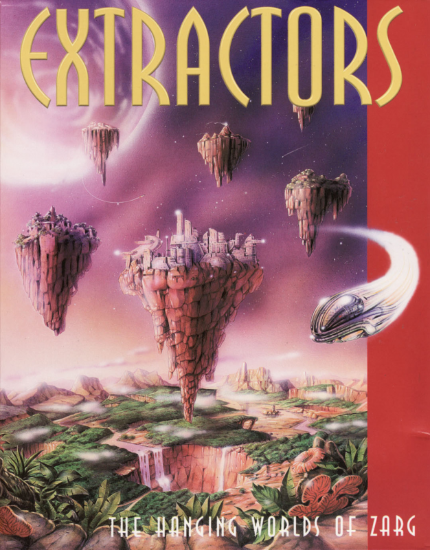 Extractors - The Hanging Worlds of Zarg — box-2D (EU)