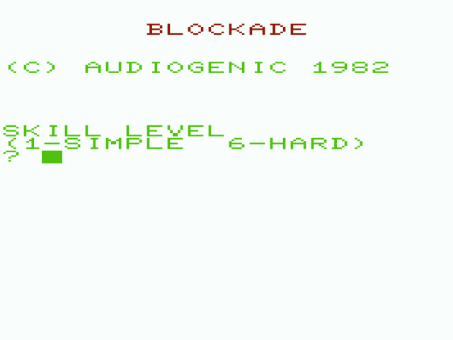 Blockade — sstitle (WOR)