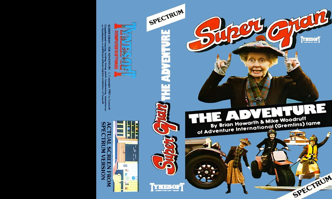 Super Gran - The Adventure — box-texture (EU)