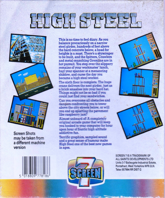 High Steel — box-2D-back (EU)