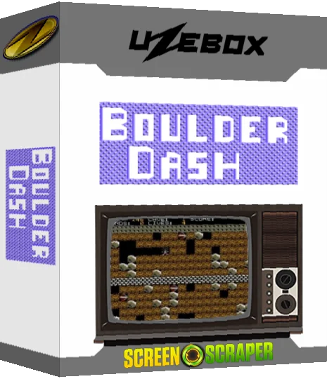 Boulder Dash — box-3D (SS)