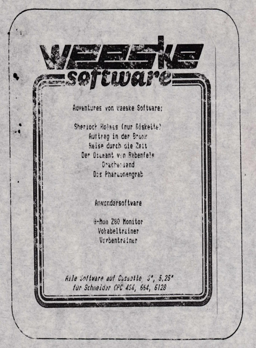 Auftrag In Der Bronx — box-2D-back (DE)